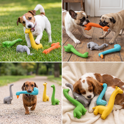 XXL Durable Teeth Cleaning Latex Dog Toy