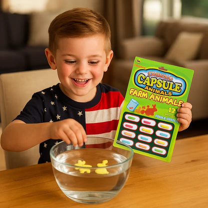 Magical Water Animal Growing Capsules