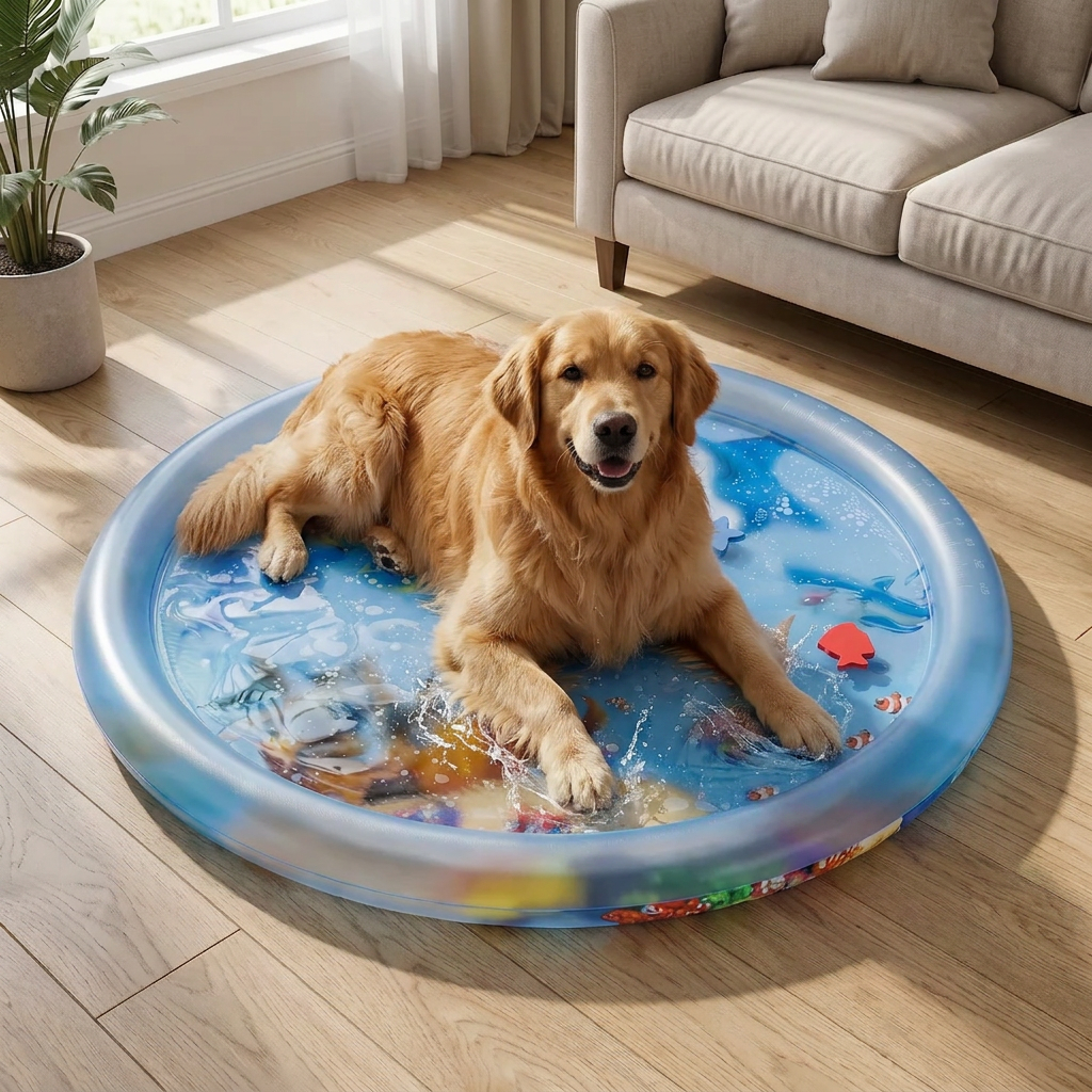 Interactive Cooling Waterbed for Dogs 2.0