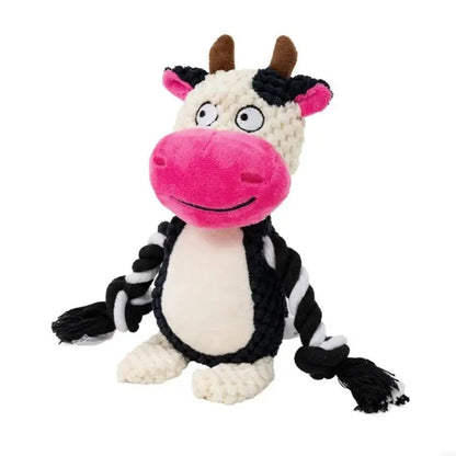 Cotton Rope Plush Dental Squeaky Dog Toy