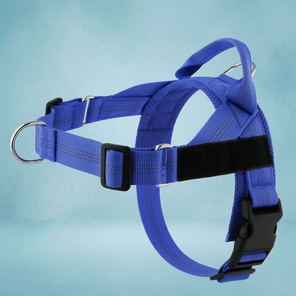 Personalized Reflective No-Pull Dog Harness with Custom Name Patch