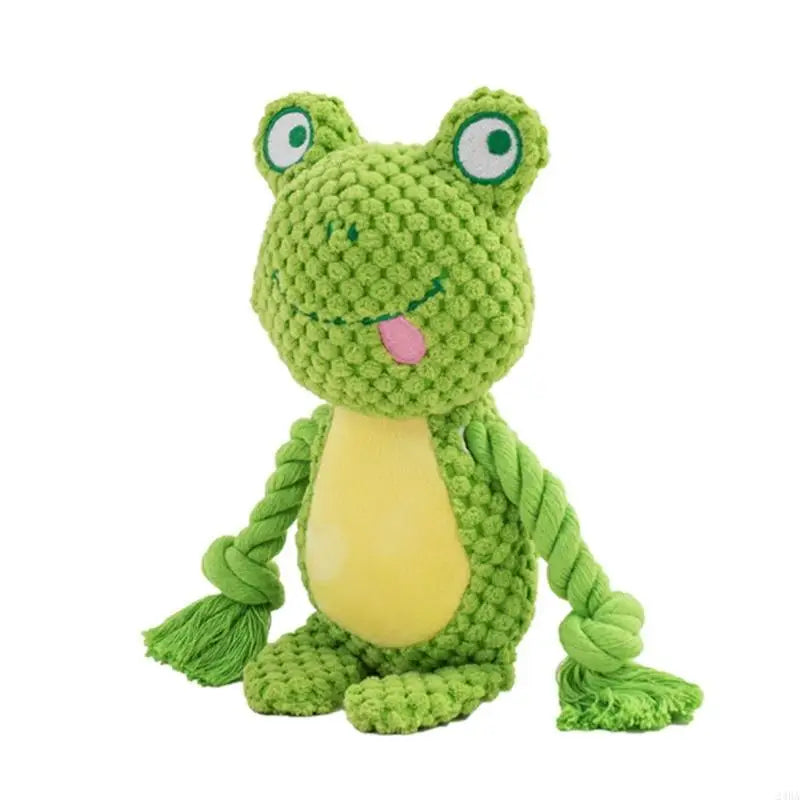 Cotton Rope Plush Dental Squeaky Dog Toy