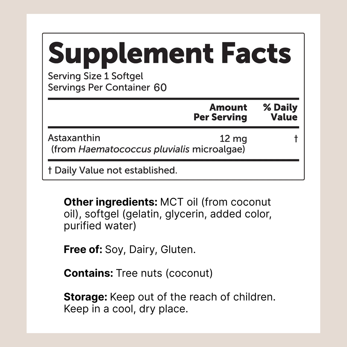 GlowDrop Astaxanthin