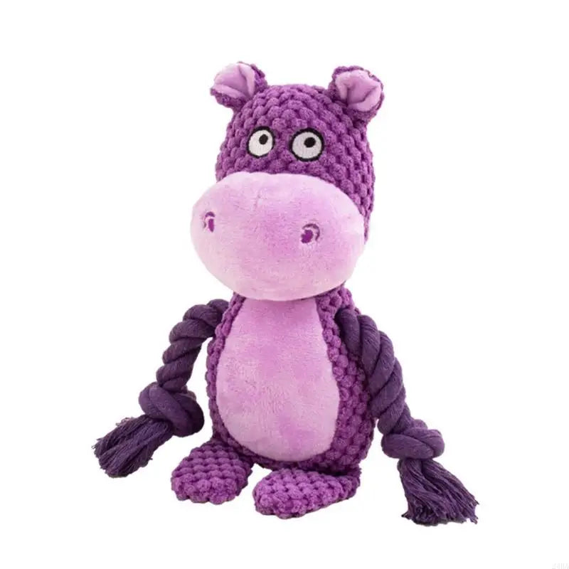 Cotton Rope Plush Dental Squeaky Dog Toy