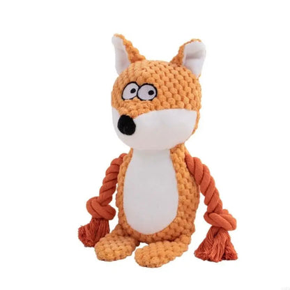 Cotton Rope Plush Dental Squeaky Dog Toy