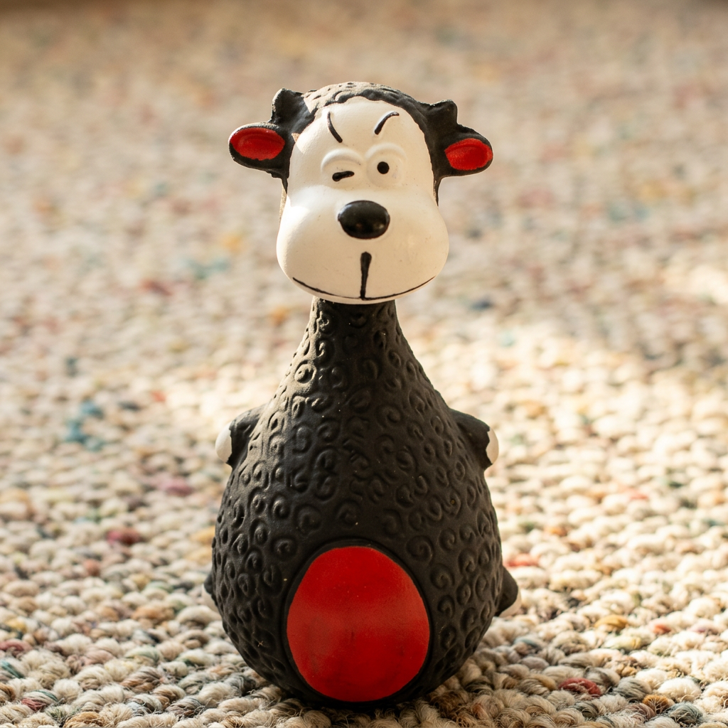 Durable Eco-Friendly Latex Squeaky Dental Dog Toy