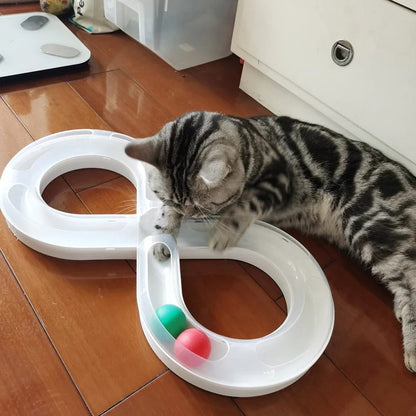 Turntable Cat Teasing Set