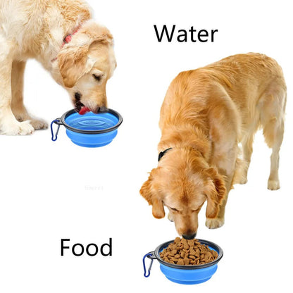 Silicone Travel Dog Bowl