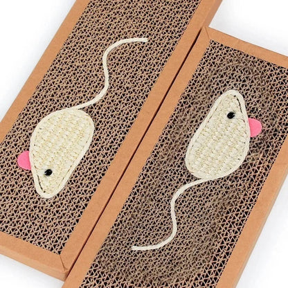 Cat Cardboard Mat Scraper