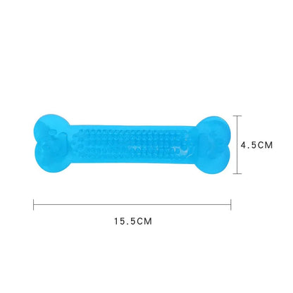 Rubber Bone Toy for Aggressive Chewers