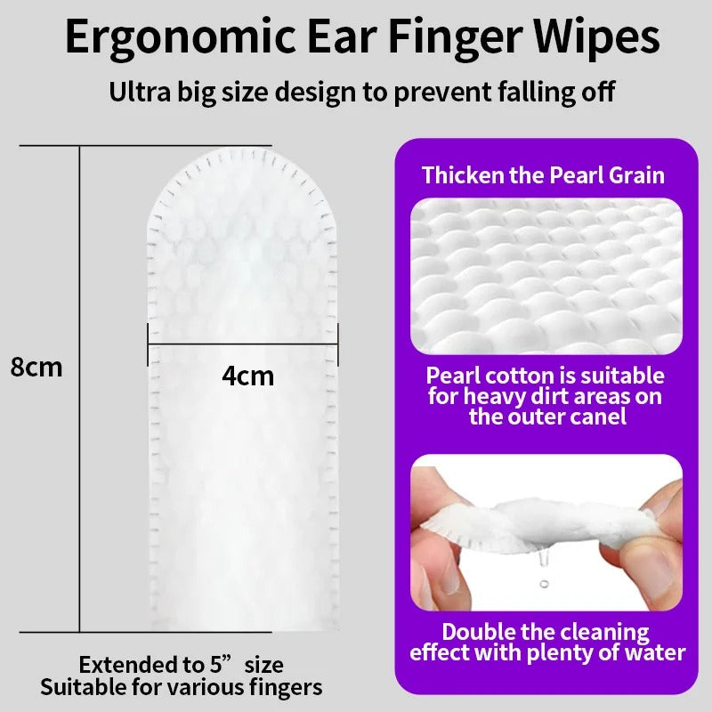 Tooth Cleaning Finger Wipes for Pets