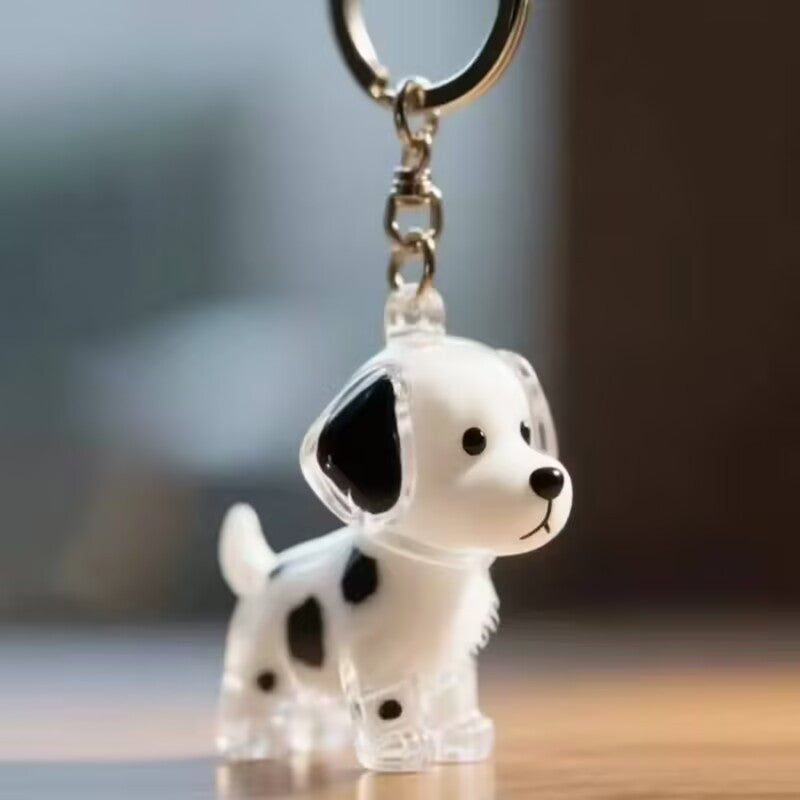 Memorial fur pendant in dog shape