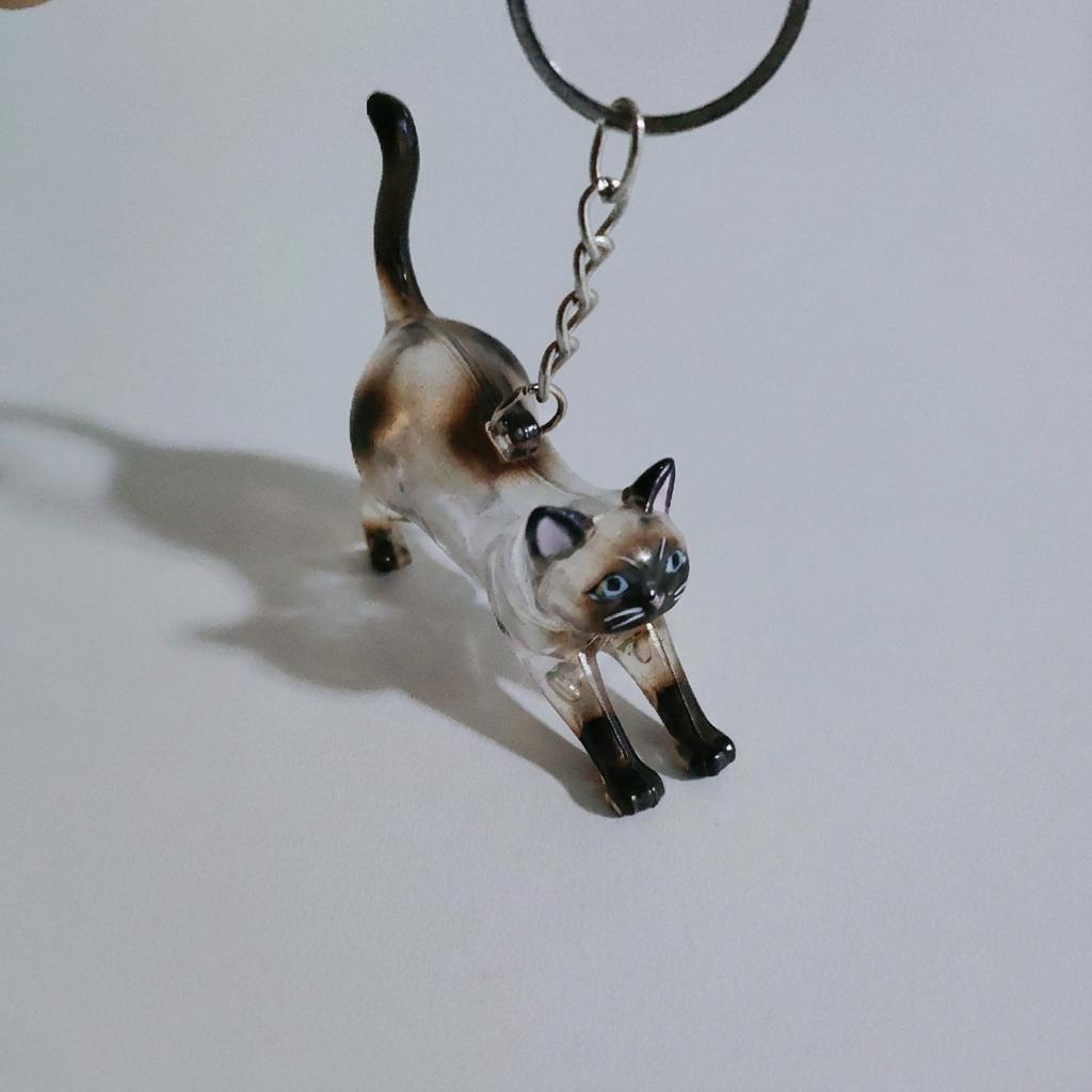 Cat Hair Keepsake Keychain – Pet Fur Memory Holder