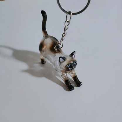 Cat Hair Keepsake Keychain – Pet Fur Memory Holder