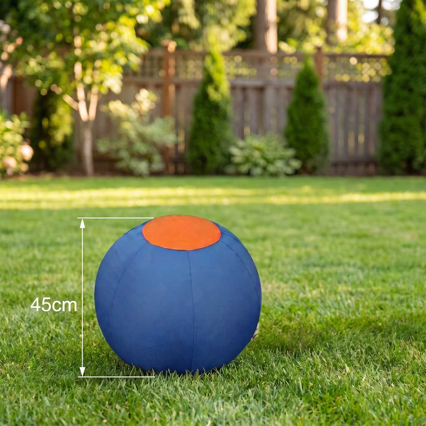 Inflatable Bite Resistant Herding Ball for Dogs – Durable Interactive Push & Chase Toy