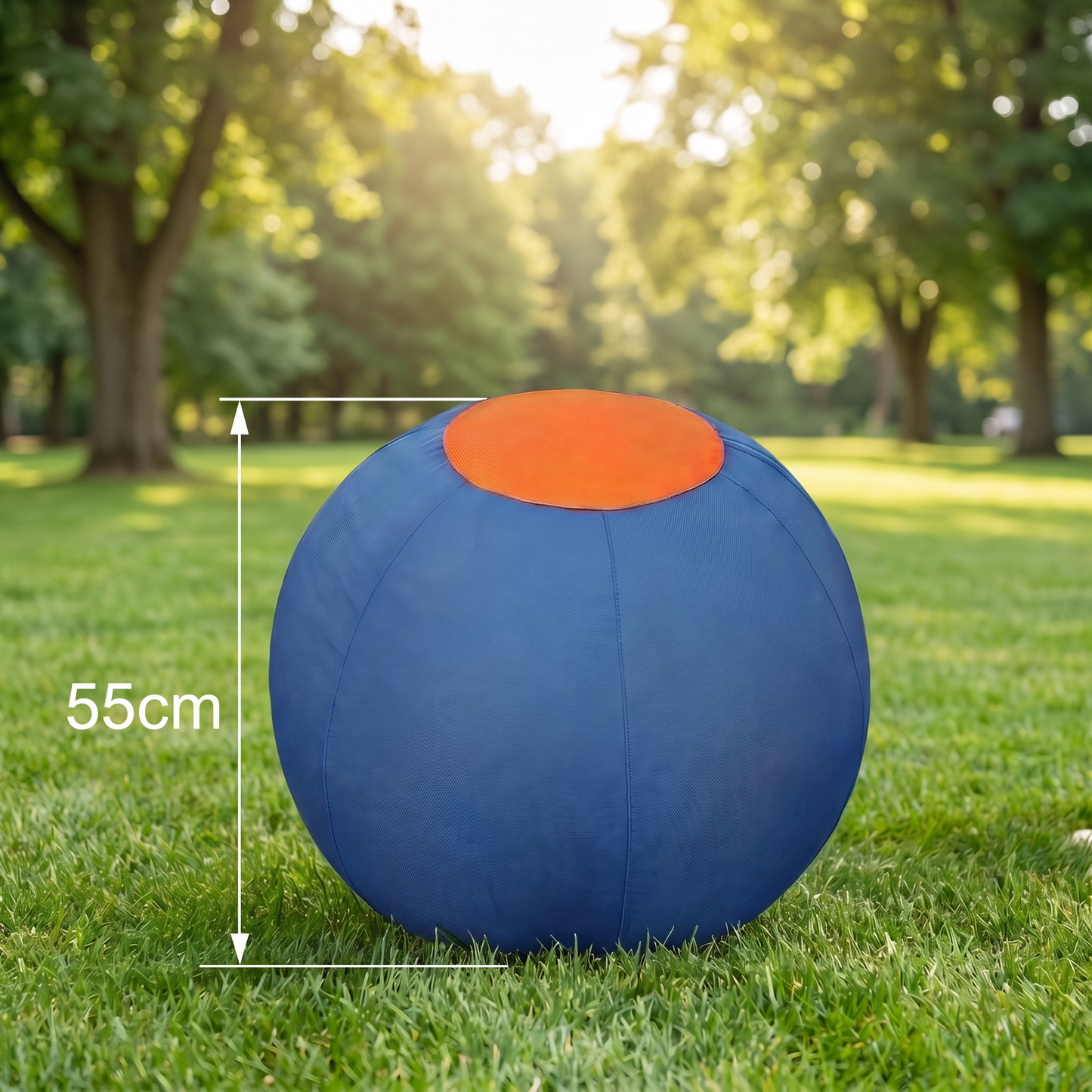 Inflatable Bite Resistant Herding Ball for Dogs – Durable Interactive Push & Chase Toy