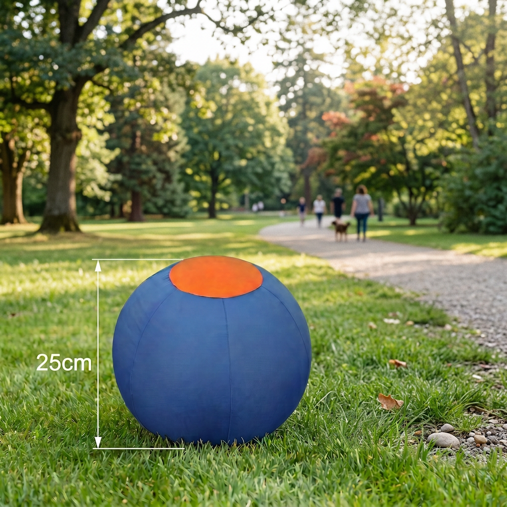 Inflatable Bite Resistant Herding Ball for Dogs – Durable Interactive Push & Chase Toy
