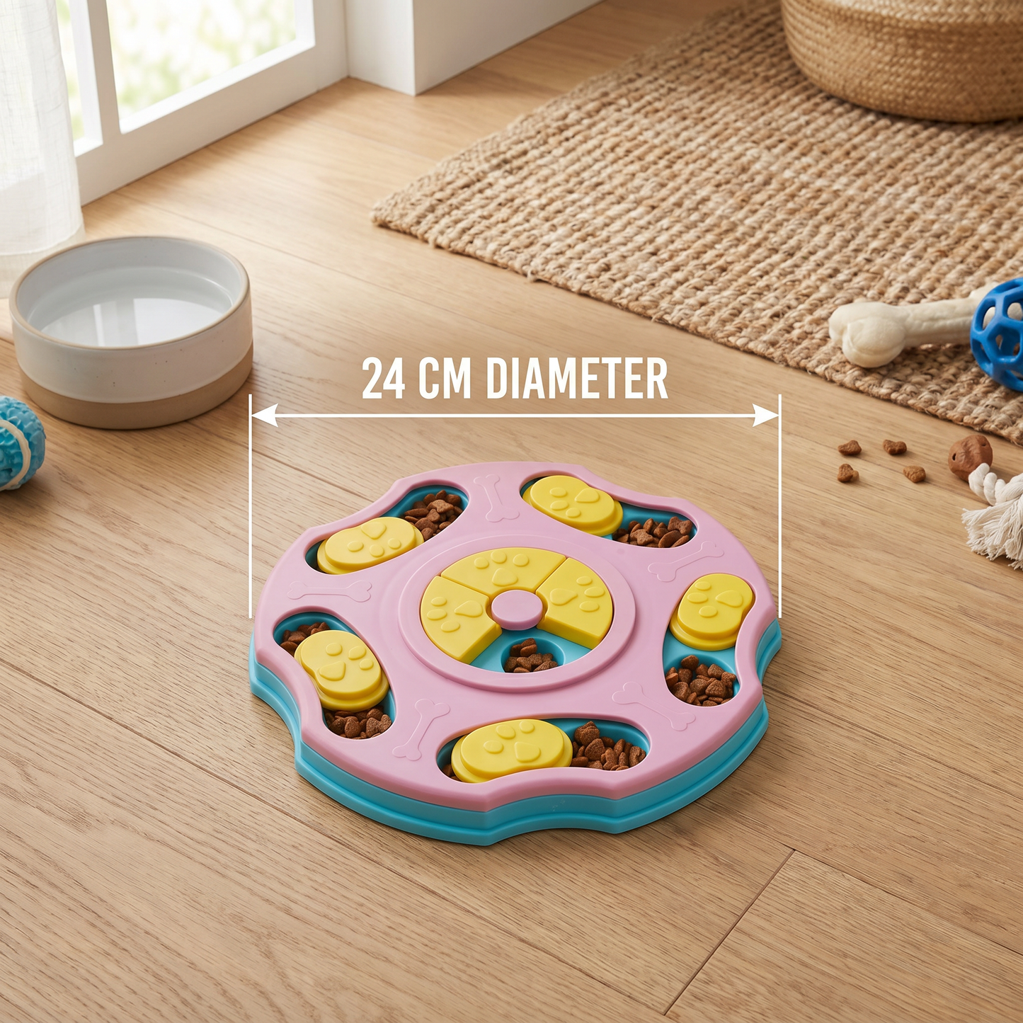 Interactive Food Puzzle for Dogs