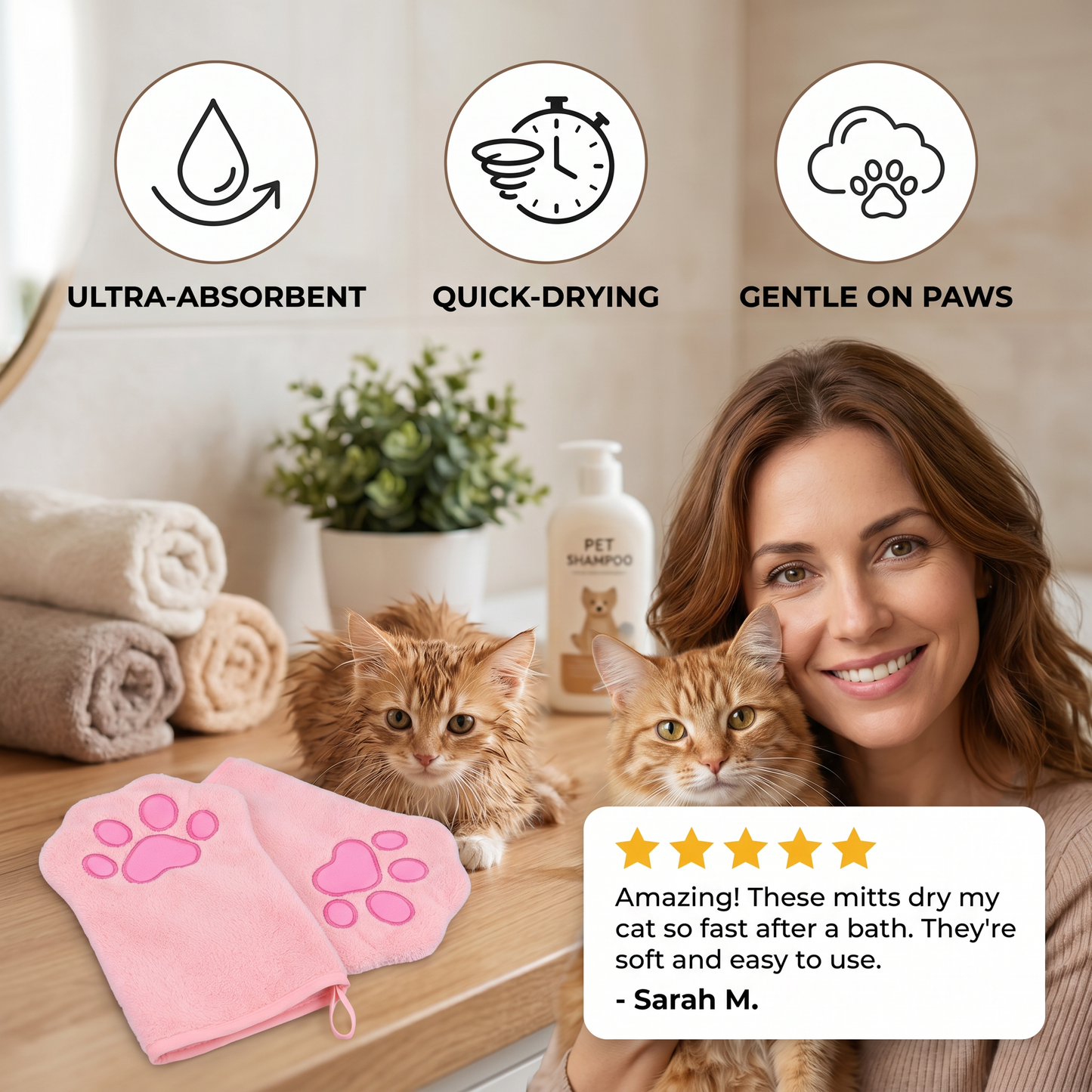 Quick-Drying Towel for Pets