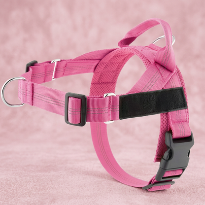 Personalized Reflective No-Pull Dog Harness with Custom Name Patch