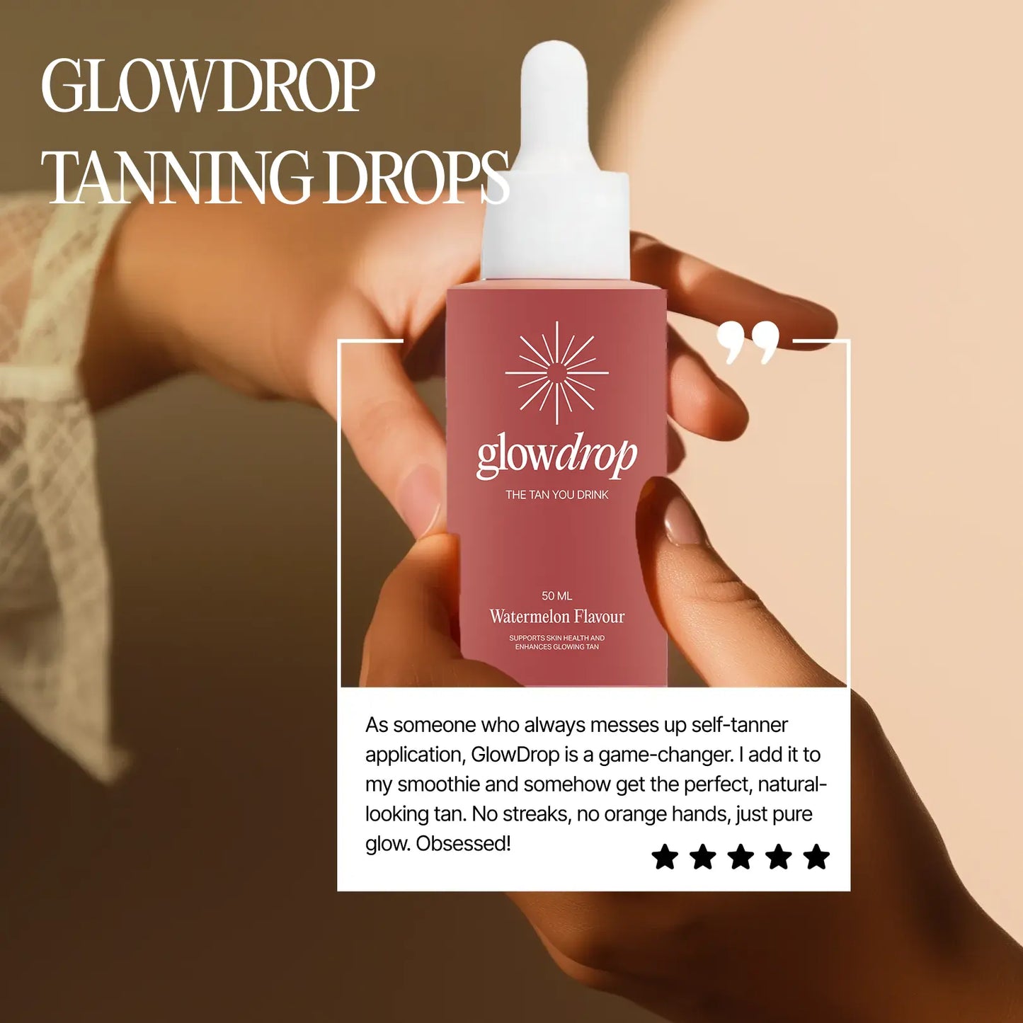 Tanning Drops - The Tan You Drink (One-Time Purchase)