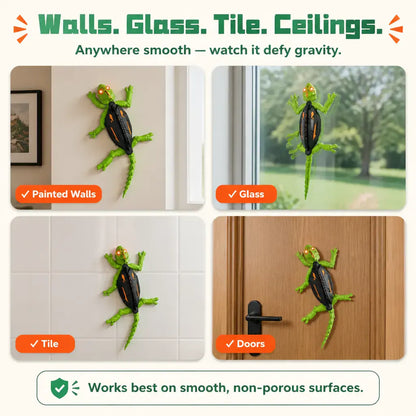 The RC Gecko That Actually Climbs Walls & Ceilings