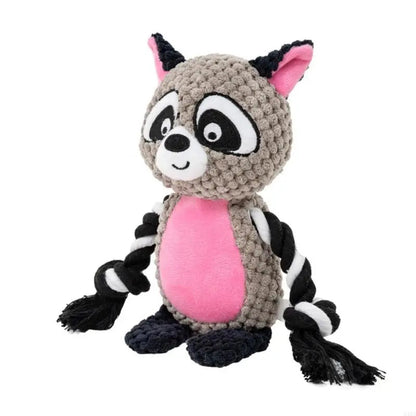 Cotton Rope Plush Dental Squeaky Dog Toy