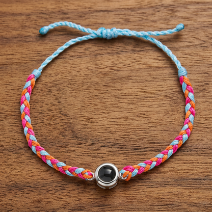 Personalized Pet Photo Projection Keepsake Bracelet