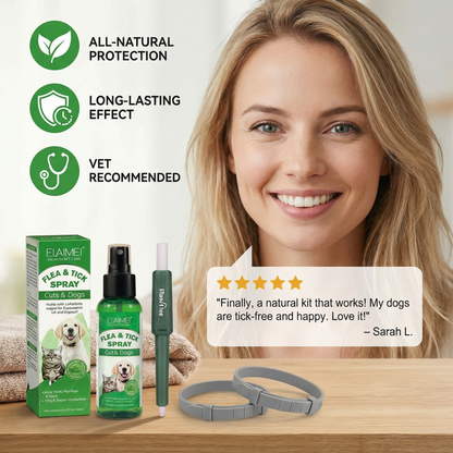 Natural Tick-Free Total Protection Kit for Dogs – The Ultimate Worry-Free Bundle
