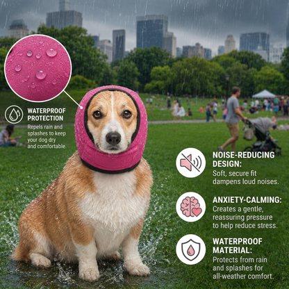 Protection Dog Ear Muffs Noise-Reducing & Anxiety-Calming Ear Cover