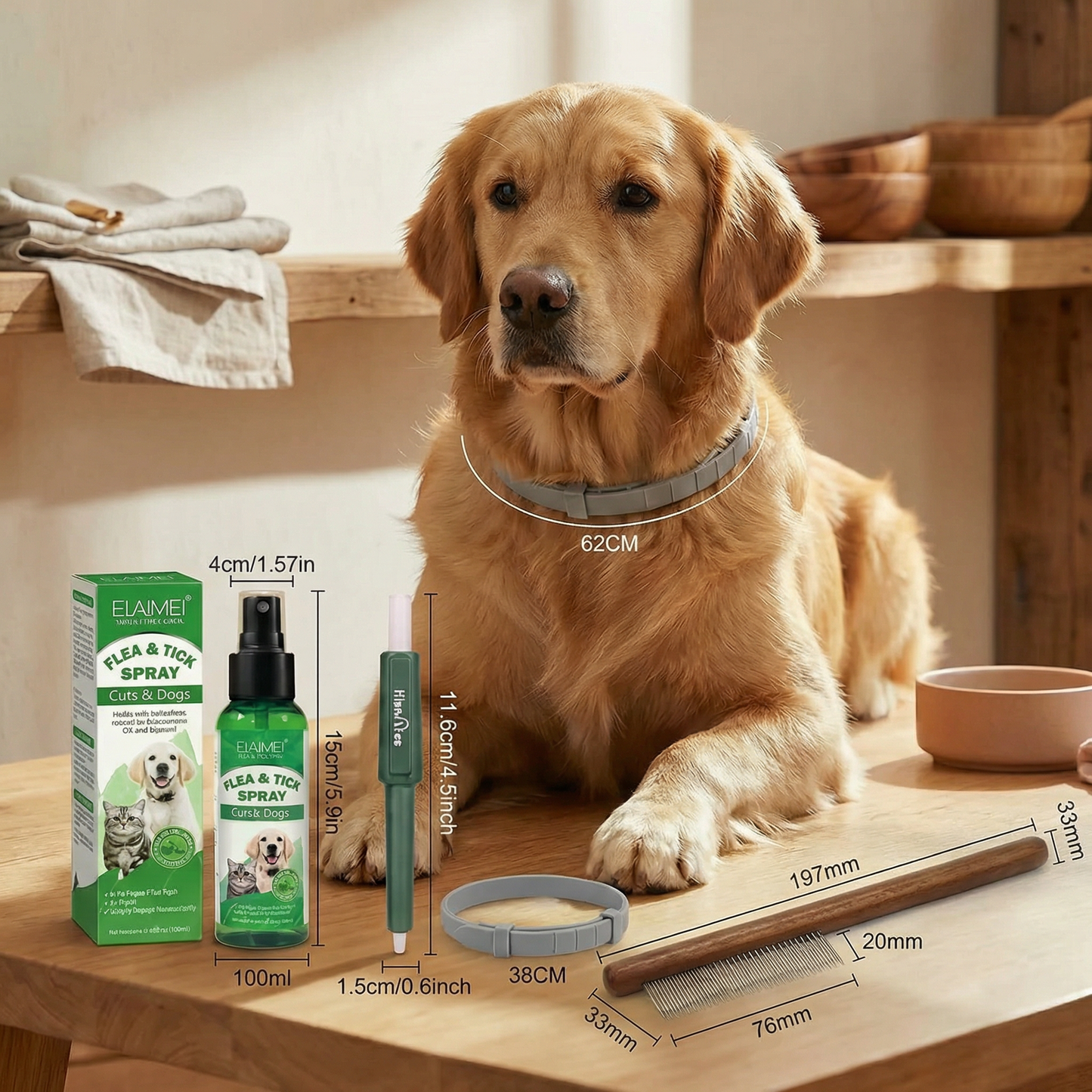 Natural Tick-Free Total Protection Kit for Dogs – The Ultimate Worry-Free Bundle
