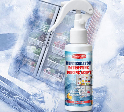 ⏳LAST DAY - Buy 2 Get 1 Free!!🧊Defrosting Spray for Fridge Freezer🎁 Includes Free Spatula