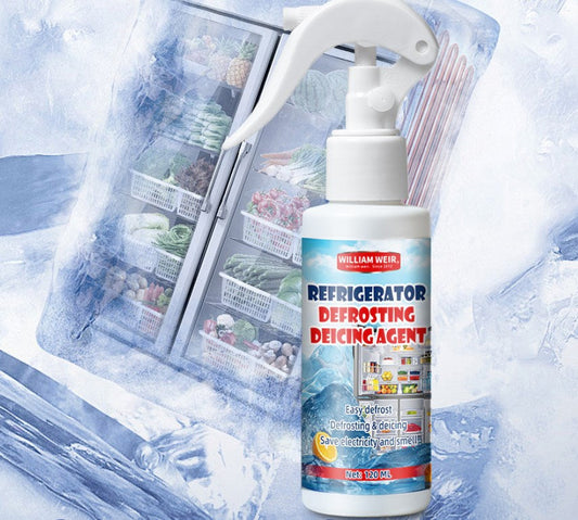 ⏳LAST DAY - Buy 2 Get 1 Free!!🧊Defrosting Spray for Fridge Freezer🎁 Includes Free Spatula