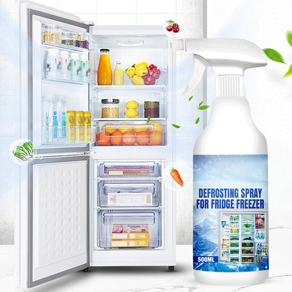 ⏳LAST DAY - Buy 2 Get 1 Free!!🧊Defrosting Spray for Fridge Freezer🎁 Includes Free Spatula
