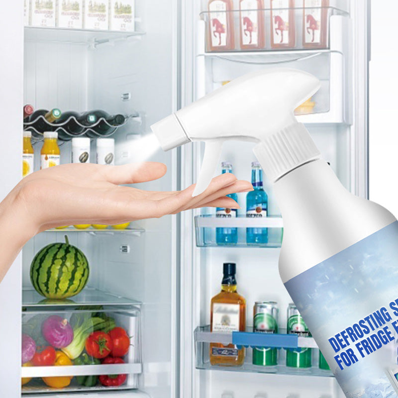 ⏳LAST DAY - Buy 2 Get 1 Free!!🧊Defrosting Spray for Fridge Freezer🎁 Includes Free Spatula