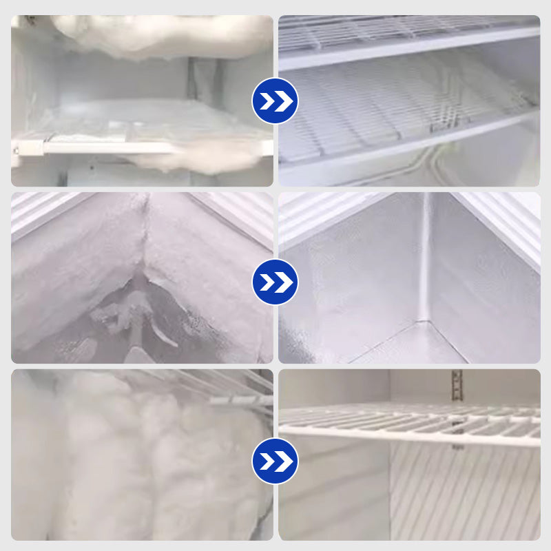 ⏳LAST DAY - Buy 2 Get 1 Free!!🧊Defrosting Spray for Fridge Freezer🎁 Includes Free Spatula