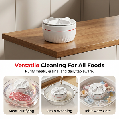 ⏰🔥2026 HOT SALE – 50% OFF! 🥗 Portable Vegetable & Fruit Cleaner Machine – 50K+ Sold! Safe, Fast & Easy to Use 💞✨
