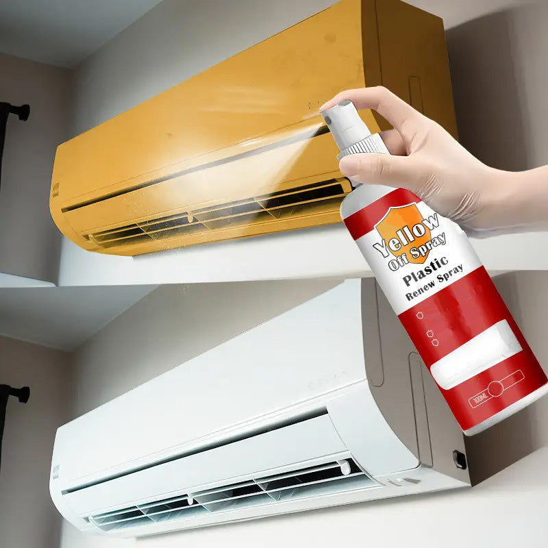 ⏳Limited-time Special Price:￡8.99 & 50% Off!!⏰Plastic Renew Yellow-Off Spray Cleaner🔥