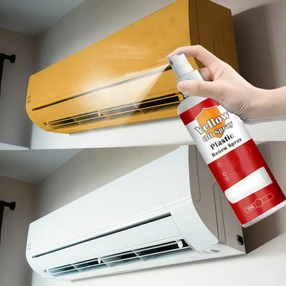⏳Limited-time Special Price:￡8.99 & 50% Off!!⏰Plastic Renew Yellow-Off Spray Cleaner🔥