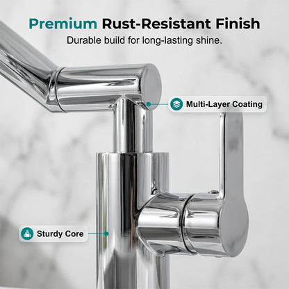 ⏳🔥LIMITED-TIME 50% OFF! 🚰 360° Rotating Mechanical Arm Faucet – Flexible, Modern & Easy to Use ✨