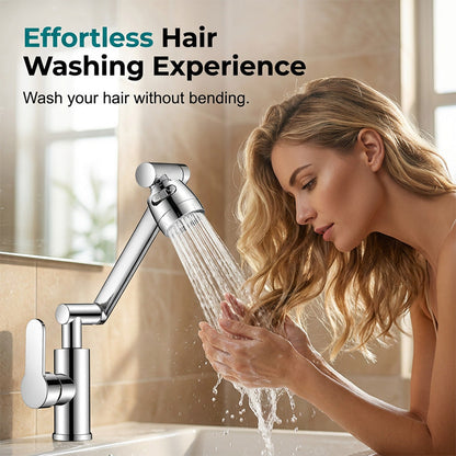 ⏳🔥LIMITED-TIME 50% OFF! 🚰 360° Rotating Mechanical Arm Faucet – Flexible, Modern & Easy to Use ✨