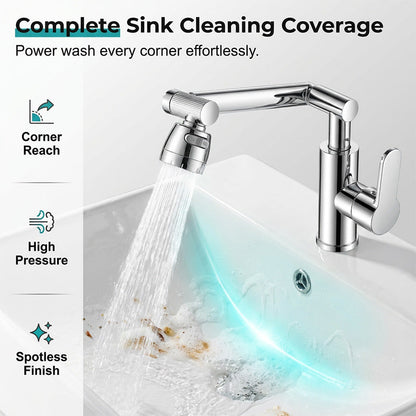 ⏳🔥LIMITED-TIME 50% OFF! 🚰 360° Rotating Mechanical Arm Faucet – Flexible, Modern & Easy to Use ✨