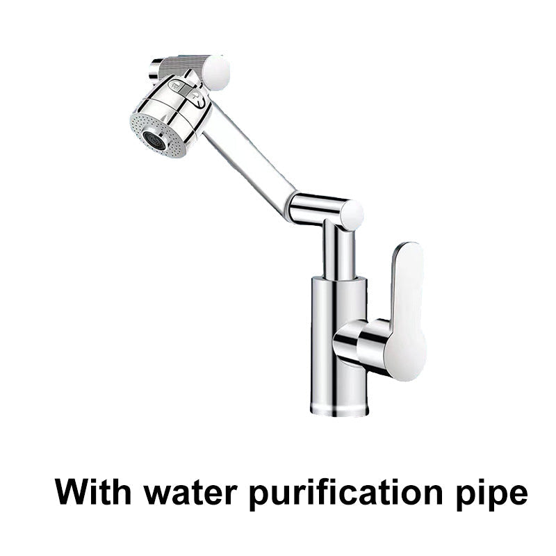 ⏳🔥LIMITED-TIME 50% OFF! 🚰 360° Rotating Mechanical Arm Faucet – Flexible, Modern & Easy to Use ✨
