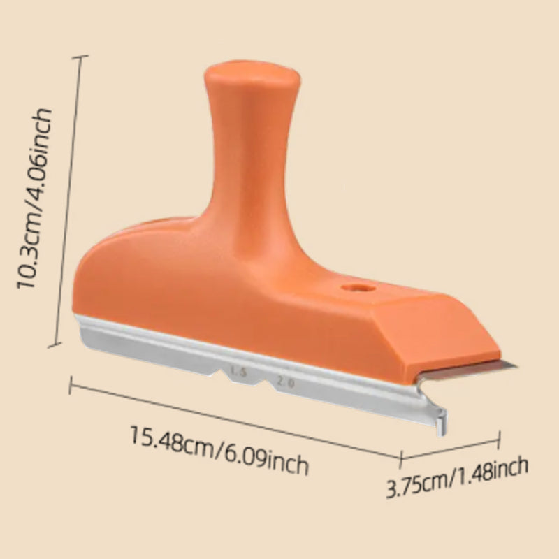 ⏳LIMITED OFFER 50%OFF🌞3-in-1 Edge Banding Trimmer  – Dual-Radius Beveling (R1.5/R2), Stainless Steel Blade, Lightweight, for Wood, Laminate & Veneer
