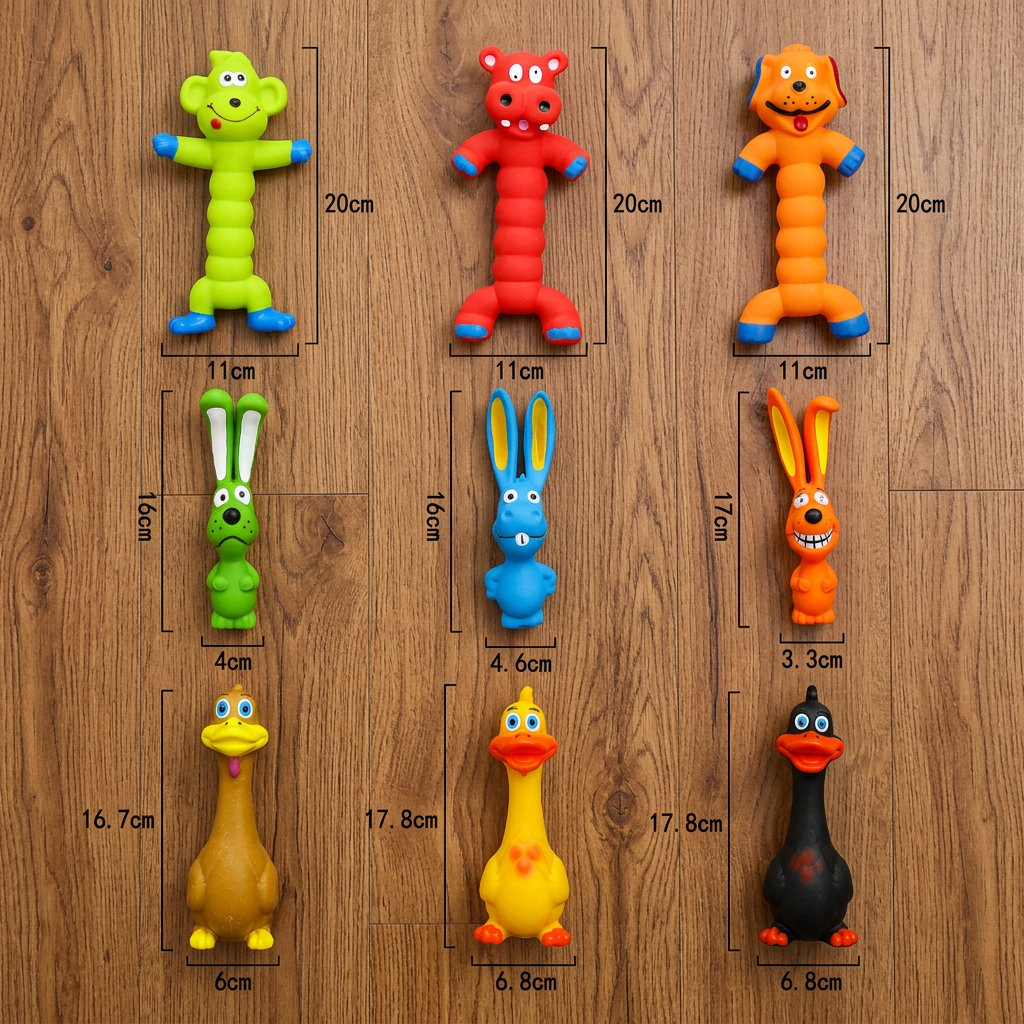 Durable Natural Latex Teeth Cleaning Dog Chew Toy