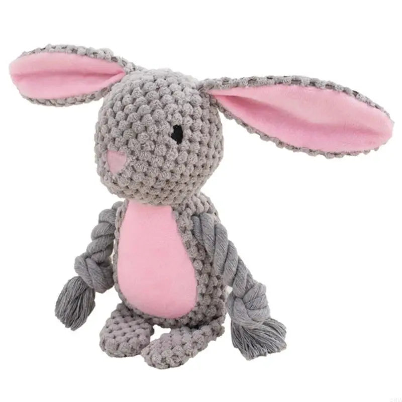 Cotton Rope Plush Dental Squeaky Dog Toy