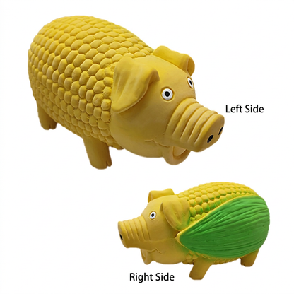 Durable Squeaky Latex Farm Animal Dog Toy