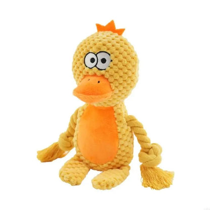 Cotton Rope Plush Dental Squeaky Dog Toy
